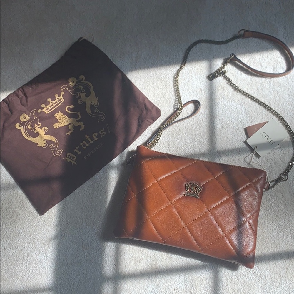 Genuine leather Italian bag